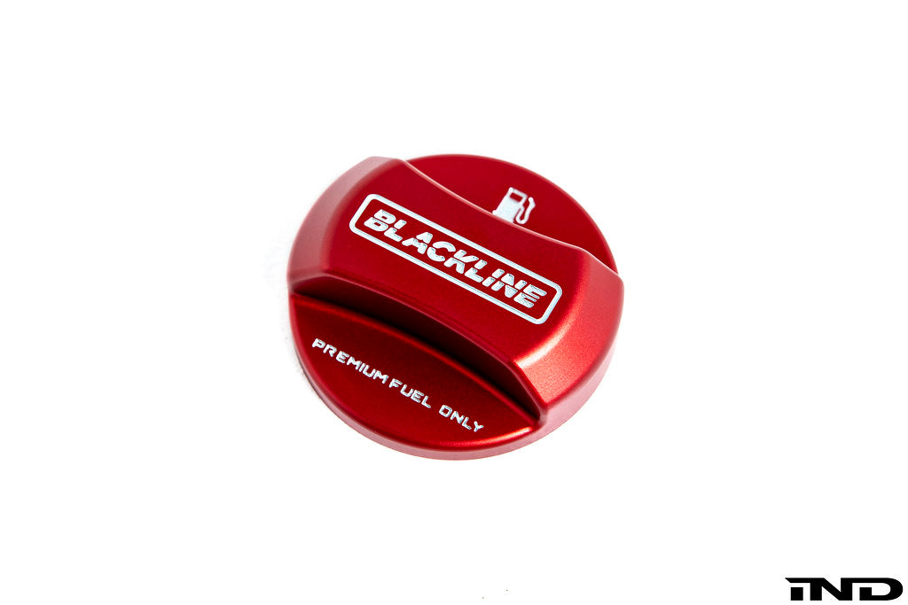Goldenwrench Blackline Performance BMW M Car Series Fuel Cap Cover - Edition Red