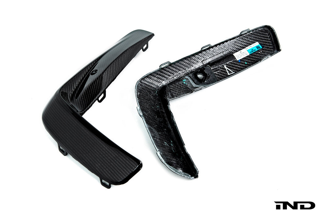 BMW M Performance F91 / F92 / F93 M8 Carbon Front Bumper Trim Set