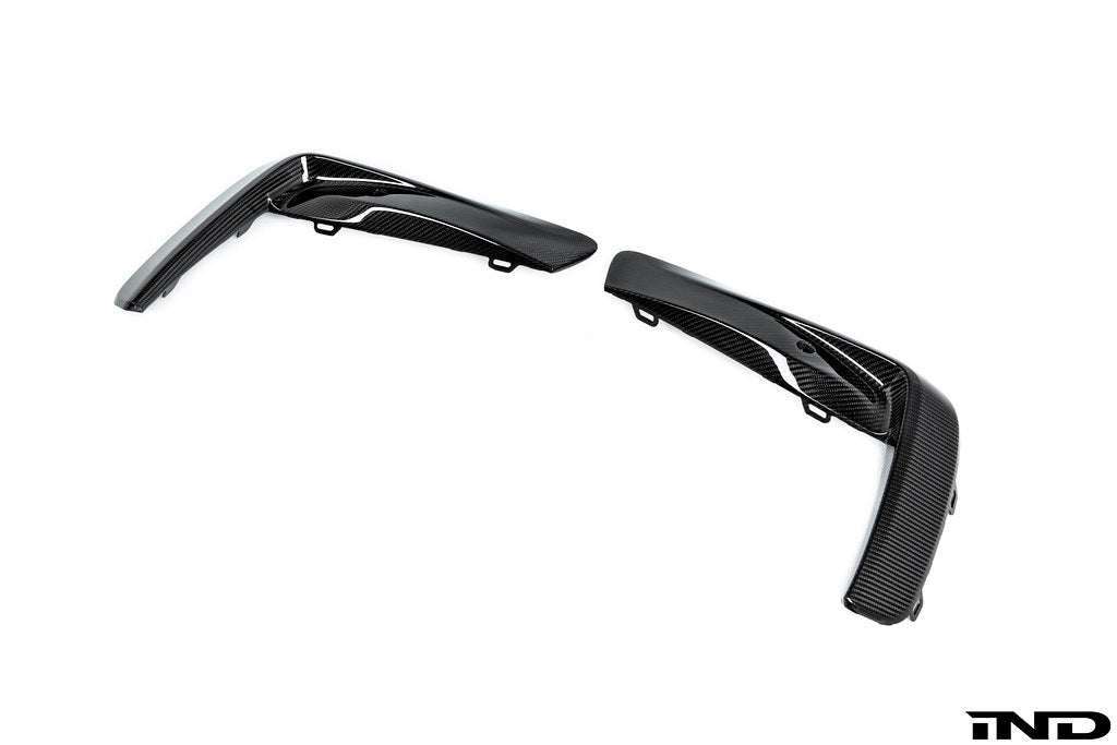 BMW F9X M8 M Performance Carbon Front Bumper Trim Set