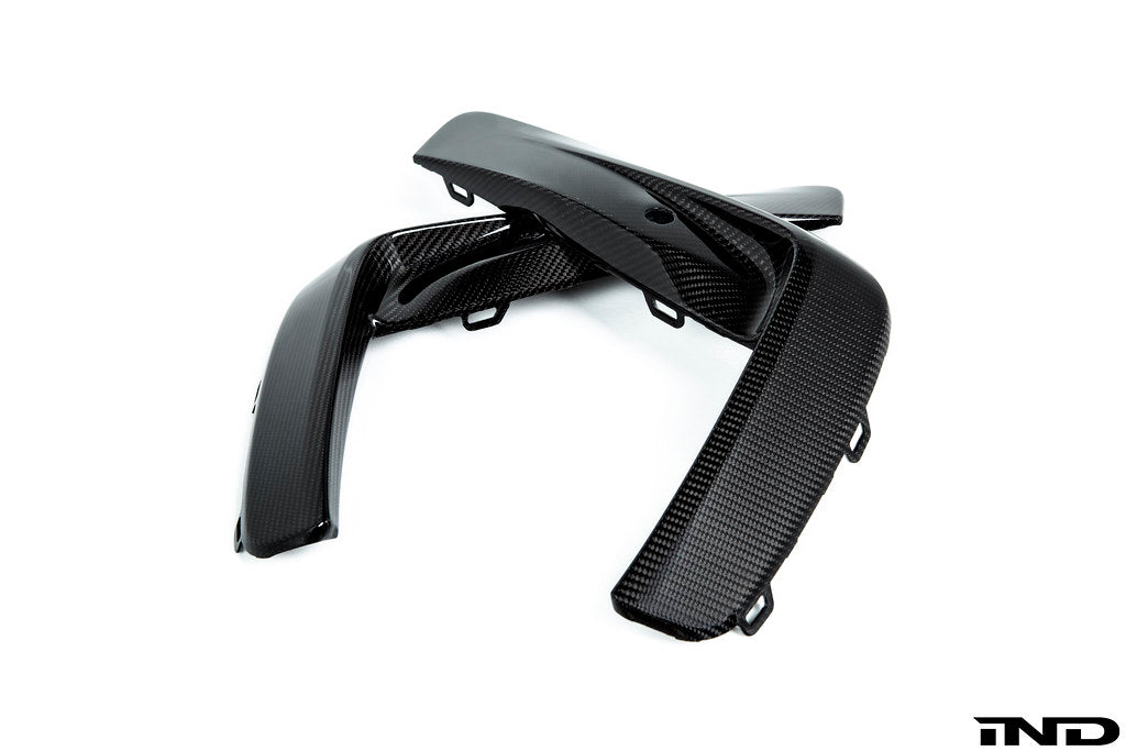 BMW M Performance F91 / F92 / F93 M8 Carbon Front Bumper Trim Set