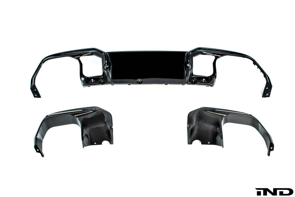BMW M Performance F91 / F92 / F93 M8 Carbon Rear Exhaust Trim Set