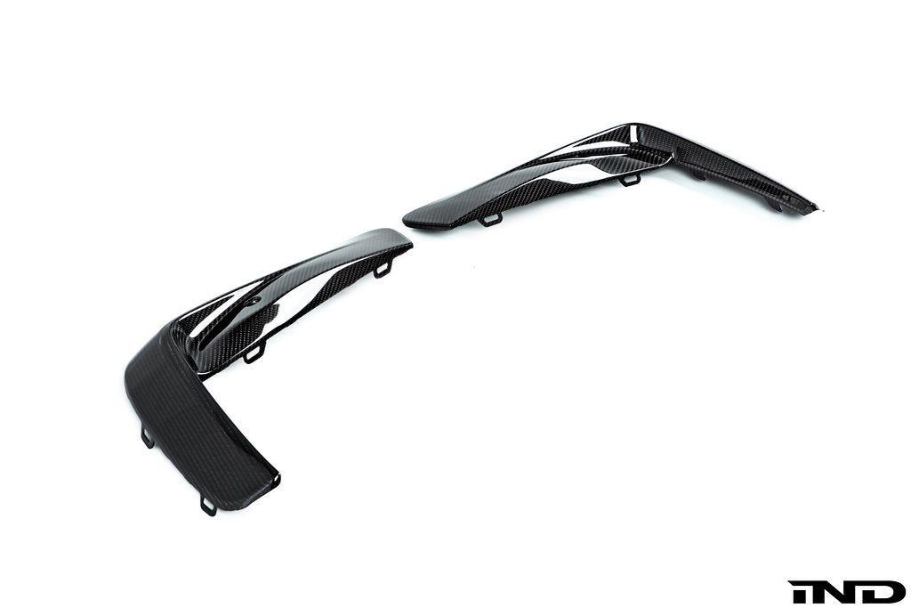 BMW M Performance F91 / F92 / F93 M8 Carbon Front Bumper Trim Set