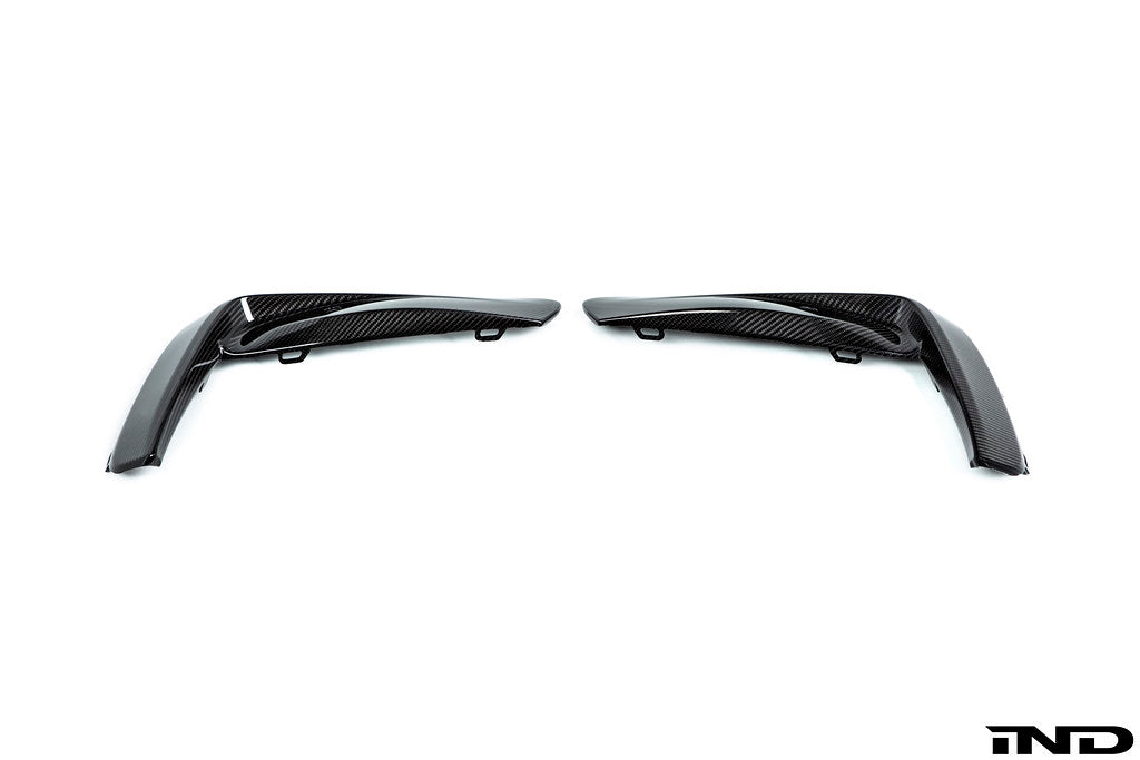 BMW M Performance F91 / F92 / F93 M8 Carbon Front Bumper Trim Set