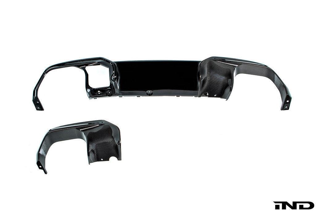 BMW M Performance F91 / F92 / F93 M8 Carbon Rear Exhaust Trim Set