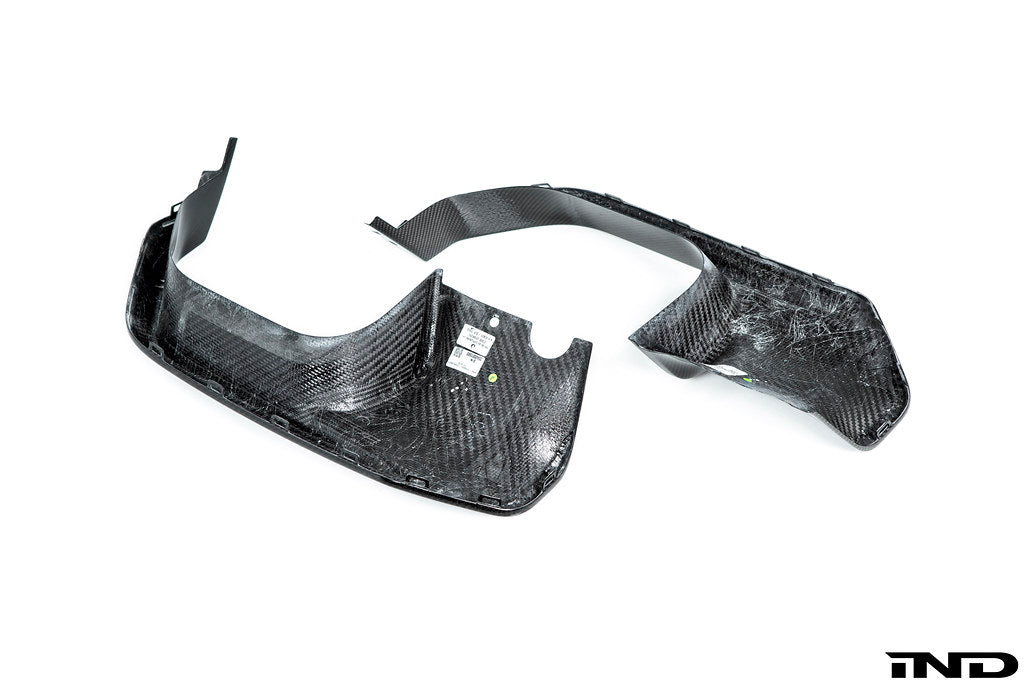 BMW M Performance F91 / F92 / F93 M8 Carbon Rear Exhaust Trim Set