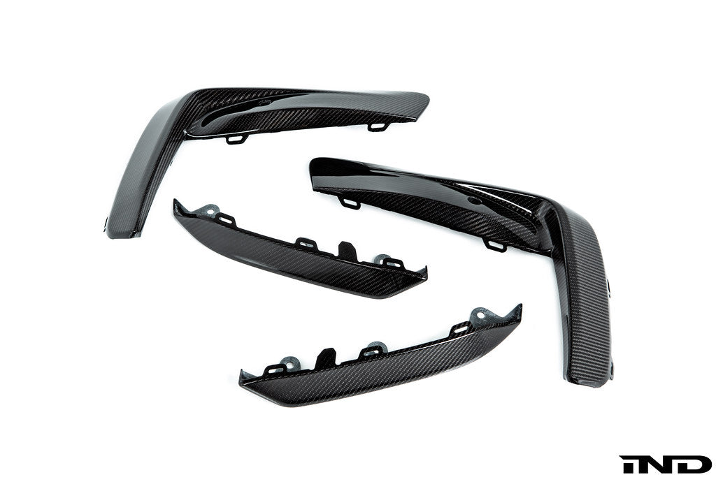 BMW M Performance F91 / F92 / F93 M8 Carbon Front Bumper Trim Set