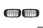 Autotecknic G01 X3 / G02 X4 Pre-LCI Dual-Slat Front Grille Set