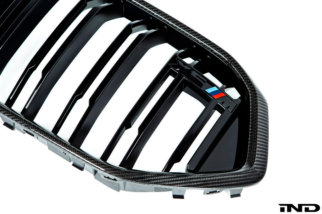 Bmw Oem M Performance Front Grille In Carbon Fiber 51-13-5-A69-BE4