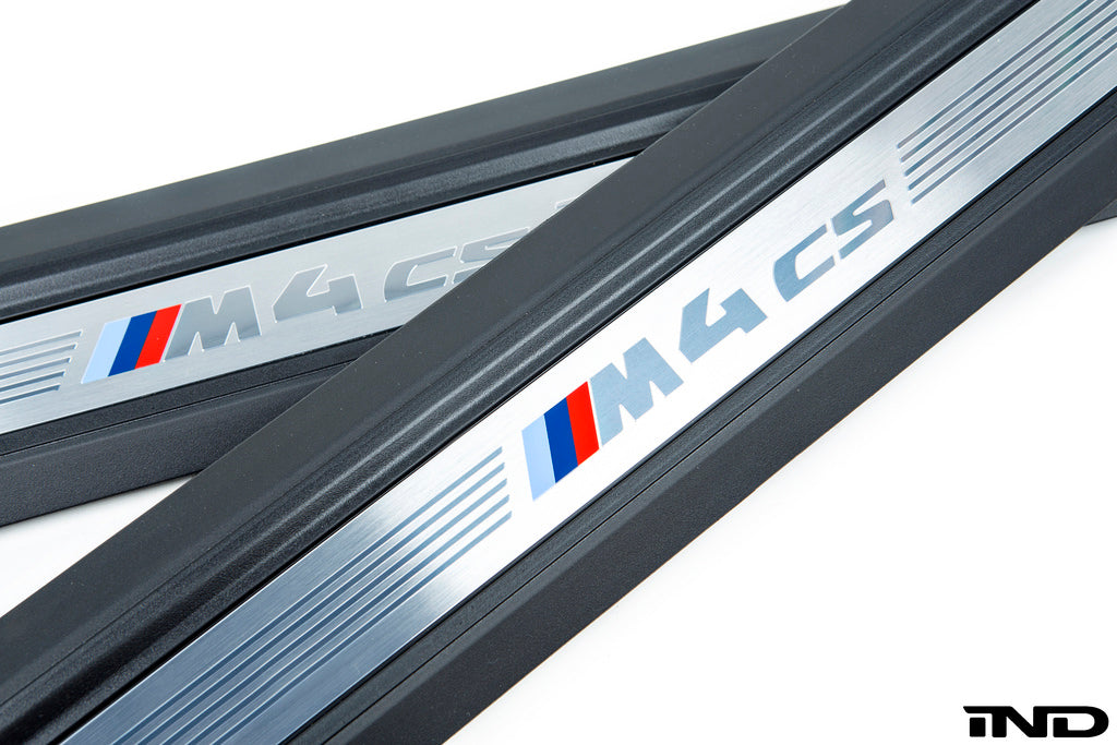 BMW OEM f82 m4 cs door sill set - iND Distribution