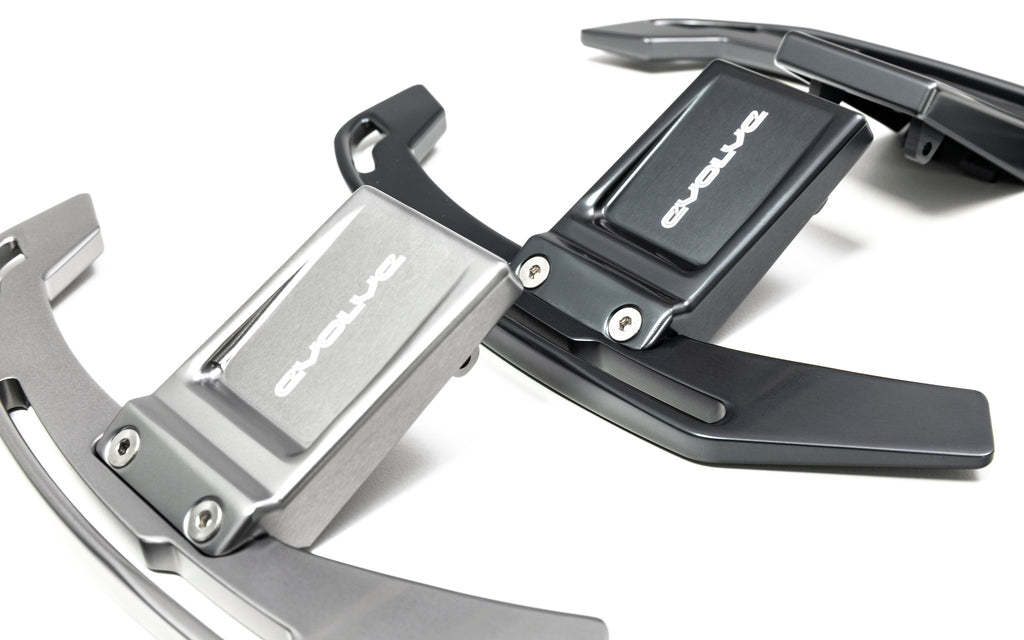 Evolve Billet Aluminum Performance Paddle Shift Set - Gen 3 Steering Wheel