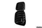 BMW F97 X3M LCI Shadowline Front Grille Set