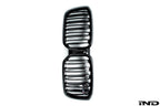 BMW F97 X3M LCI Shadowline Front Grille Set