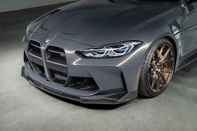 Vorsteiner G8X M3 / M4 Dry Carbon Aero Front Lip - 2x2 Gloss Finish
