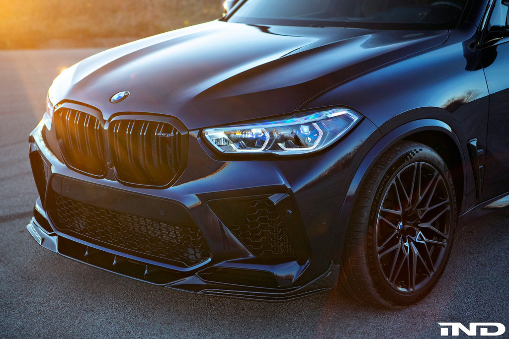BMW F95 X5M Pre-LCI Gloss Black Front Grille