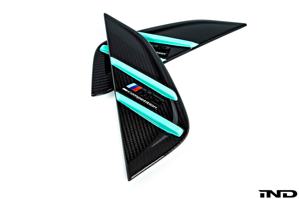 BMW M Performance G80 M3 Carbon Side Marker Set