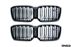 BMW F97 X3M LCI Shadowline Front Grille Set