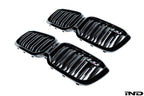 BMW F97 X3M LCI Shadowline Front Grille Set