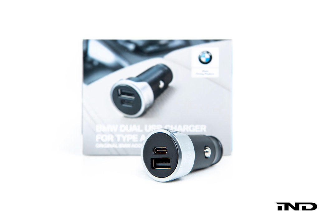 BMW Dual USB Charger - Type A and C