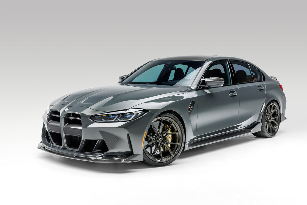 Vorsteiner G8X M3 / M4 Dry Carbon Aero Front Lip - 2x2 Gloss Finish