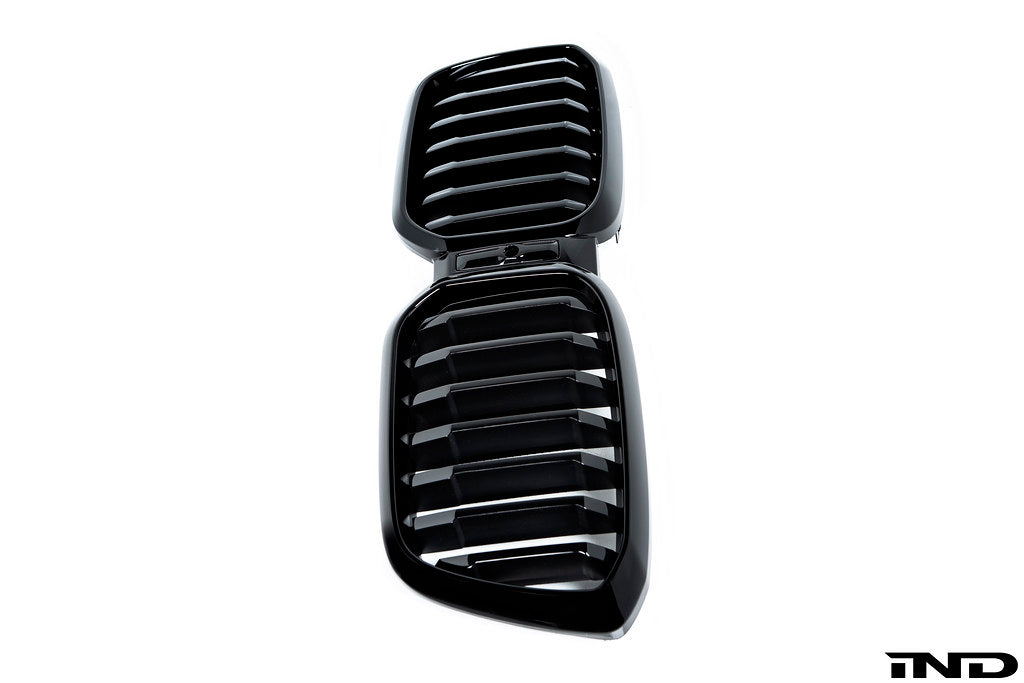 BMW G01 X3 / G02 X4 LCI Shadowline Front Grille - Single Slat