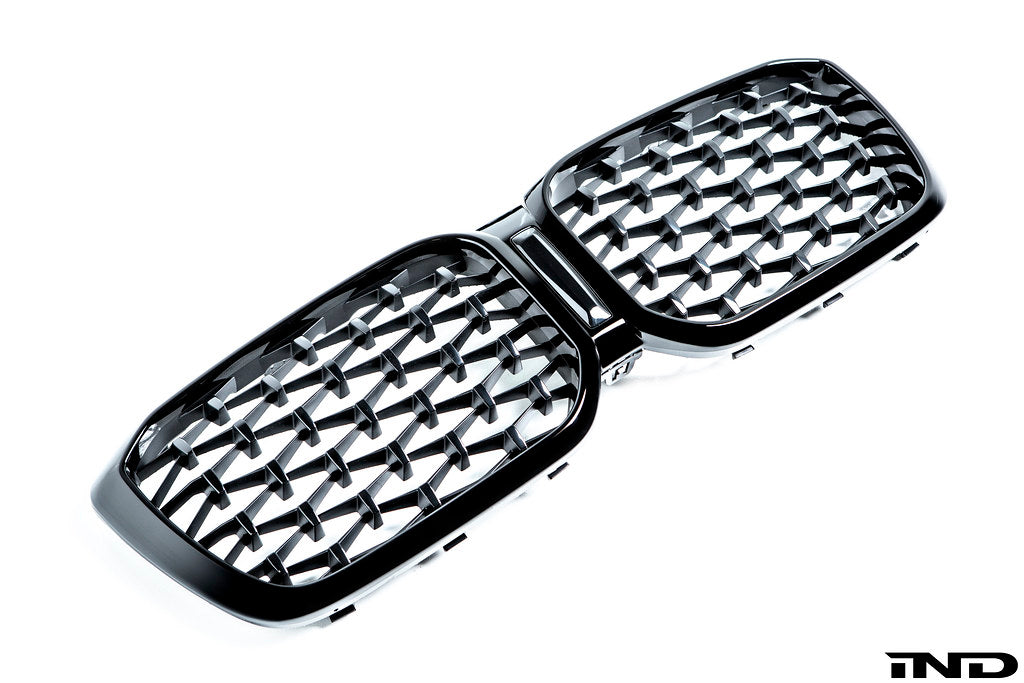 BMW G01 X3 / G02 X4 LCI Shadowline Front Grille - Mesh