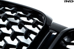 BMW G01 X3 / G02 X4 LCI Shadowline Front Grille - Mesh