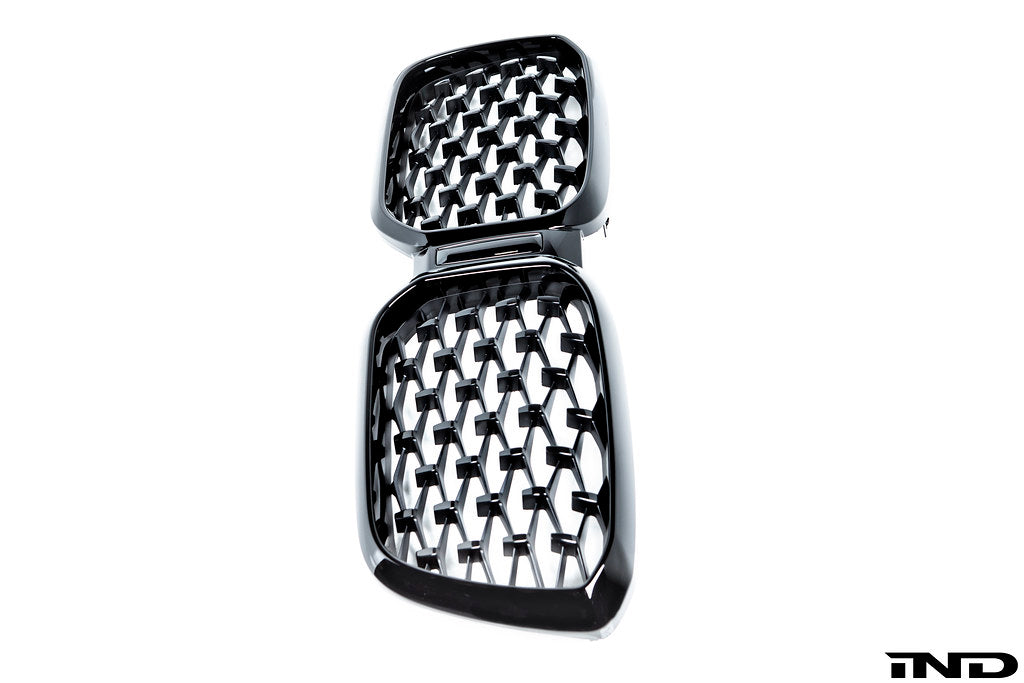 BMW G01 X3 / G02 X4 LCI Shadowline Front Grille - Mesh