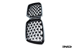 BMW G01 X3 / G02 X4 LCI Shadowline Front Grille - Mesh