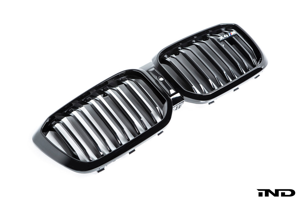 BMW F98 X4M LCI Shadowline Front Grille Set