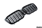 BMW F98 X4M LCI Shadowline Front Grille Set