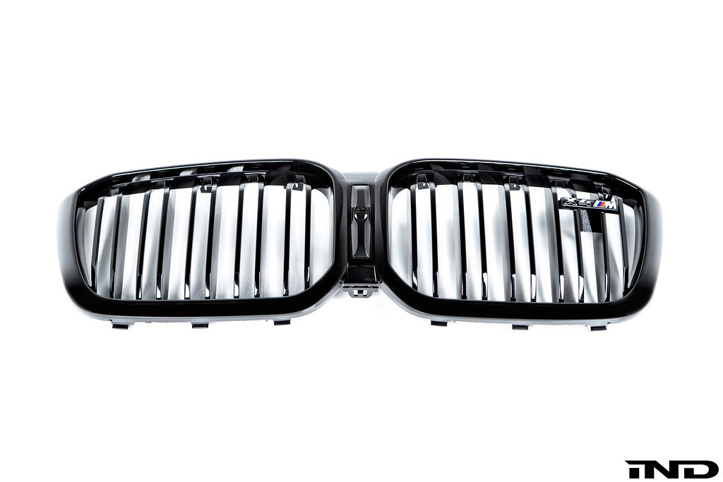 BMW F98 X4M LCI Shadowline Front Grille Set