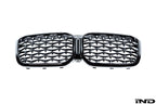 BMW G01 X3 / G02 X4 LCI Shadowline Front Grille - Mesh