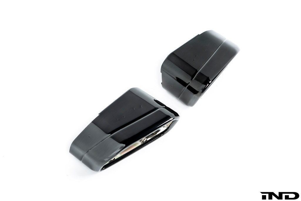 BMW G01 X3 / G02 X4 LCI M-Sport Exhaust Tip Set - Black Chrome