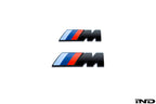 BMW M Fender Emblem Set - Gloss Black