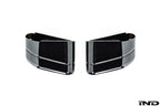 BMW G01 X3 / G02 X4 LCI M-Sport Exhaust Tip Set - Black Chrome
