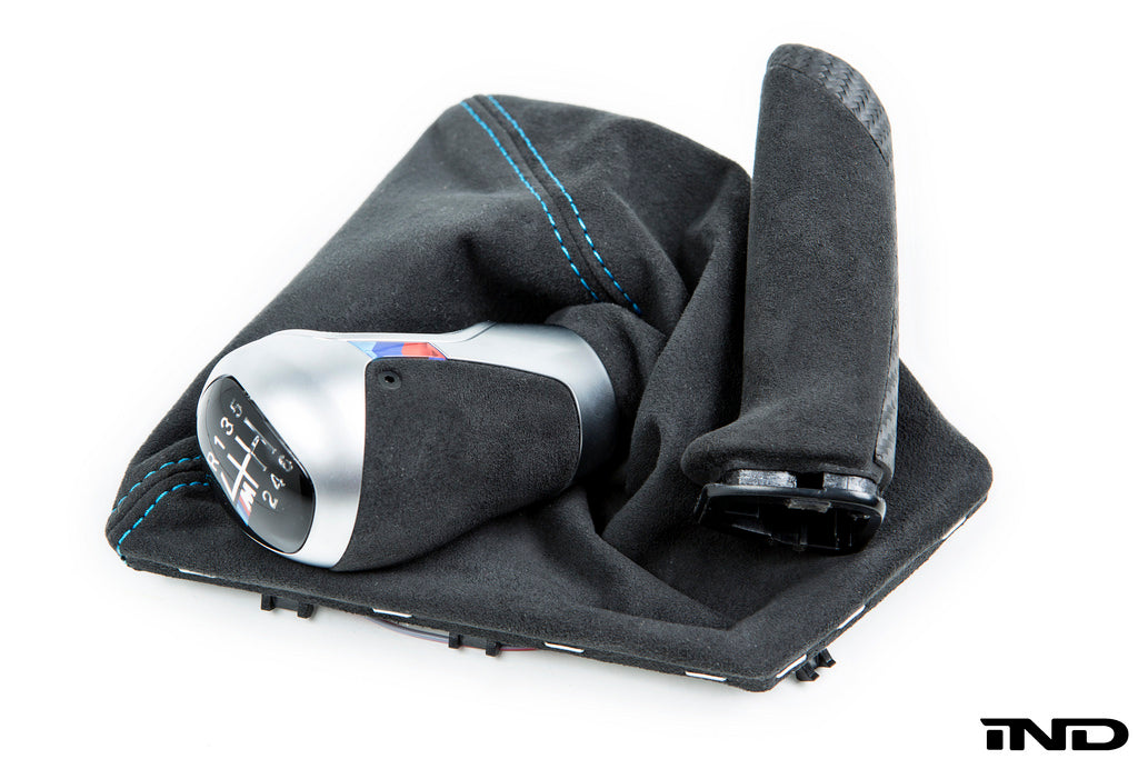 BMW m Performance lci shift knob and parking brake handle package - iND Distribution