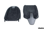 BMW M Performance Sedan Carbon and Alcantara Seat Back Set