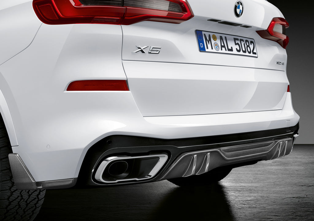 BMW m Performance g05 x5 carbon rear diffuser - iND Distribution