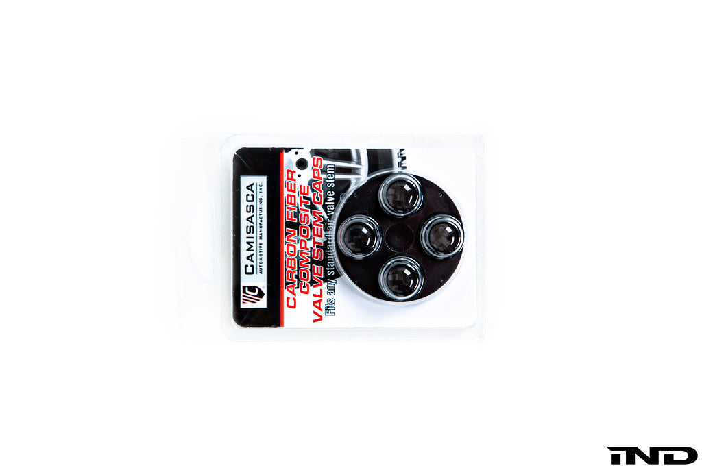Camisasca Carbon Alloy Valve Stem Cap Set