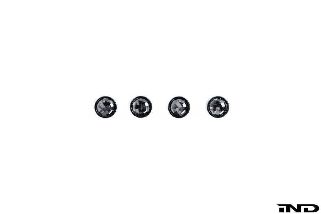 Camisasca Carbon Alloy Valve Stem Cap Set