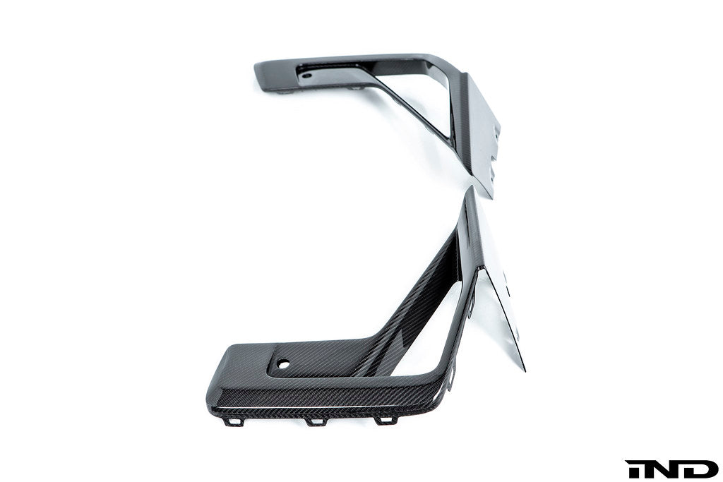 BMW M Performance F97 X3M / F98 X4M LCI Carbon Front Bumper Side Grille Set