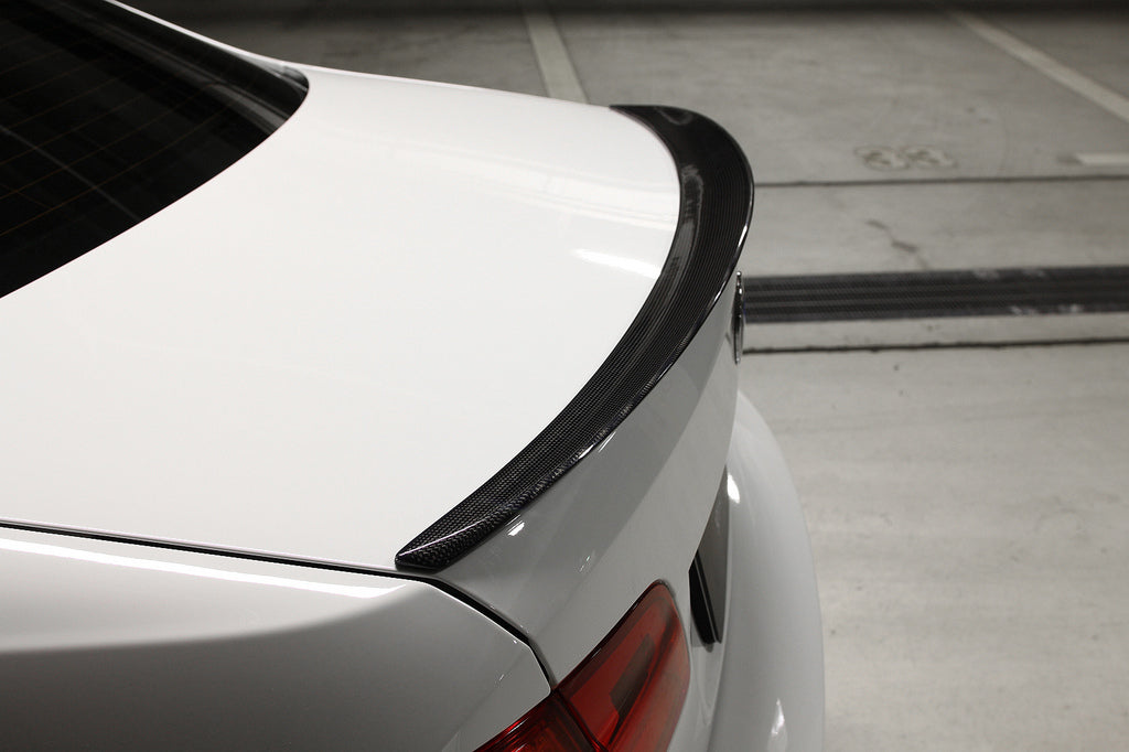 3d design e92 carbon fiber trunk spoiler - iND Distribution