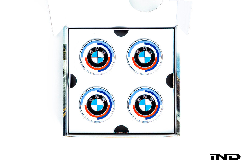 BMW M 50 Year Anniversary Heritage Center Cap Set - 56mm
