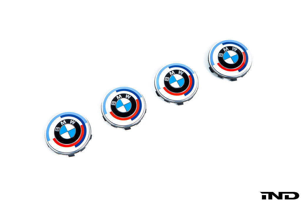 BMW-Originalteile, Emblem 50 Jahre M Frontklappe Motorhaube (74mm), M2/M3/M4 (G80/G82/G83/G87)