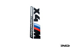 BMW F98 X4M Competition Trunk Emblem - Gloss Black