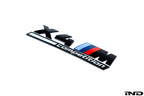 BMW F98 X4M Competition Trunk Emblem - Gloss Black