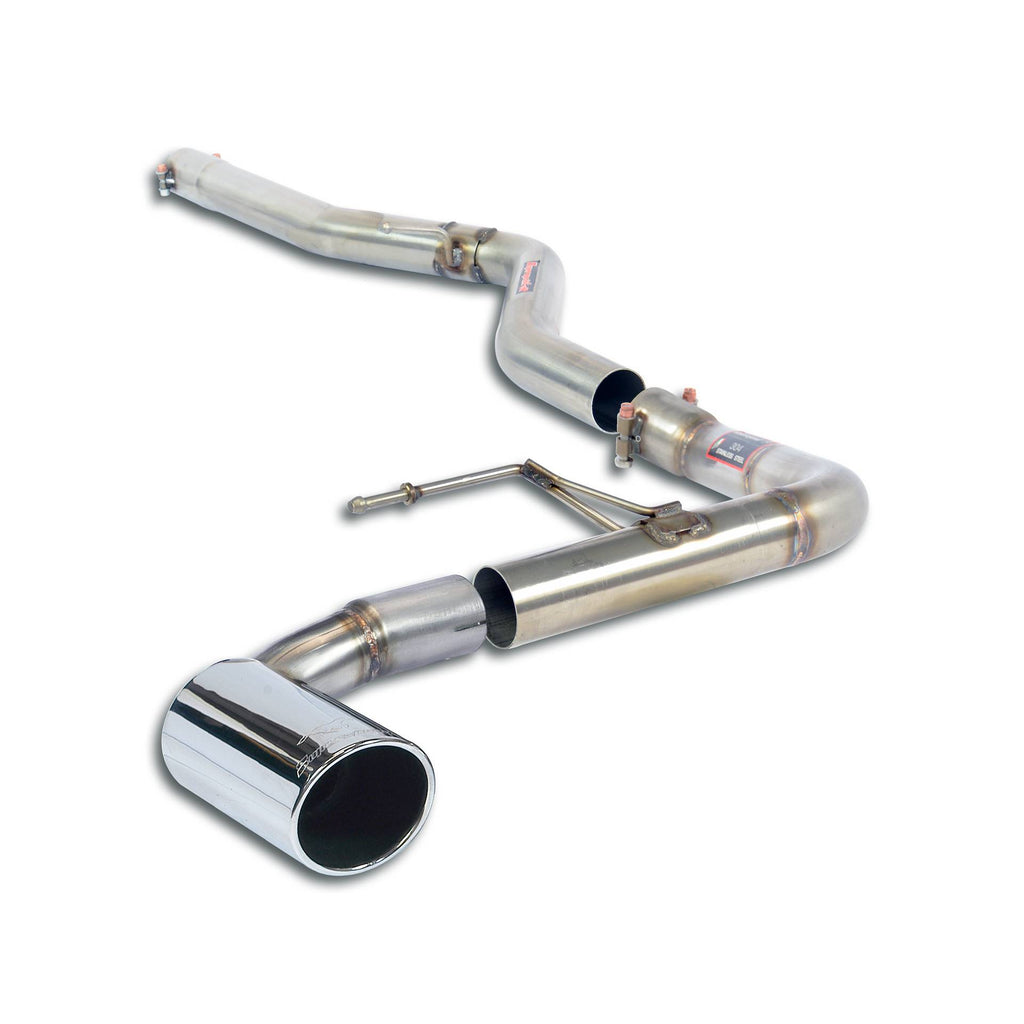 Supersprint BMW F20 / F21 LCI 2014 -> Connecting Pipe + Rear Pipe O90(Muffler Delete)