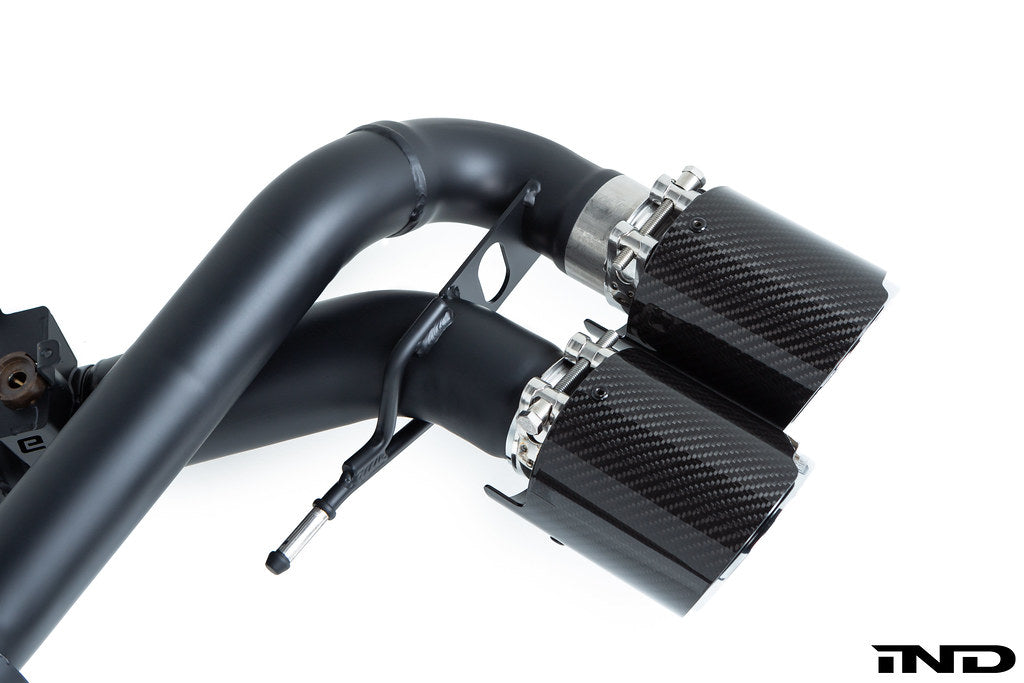 Eisenmann F95 X5M / F96 X6M Black Series Performance Exhaust + Carbon Tip Set - Valved