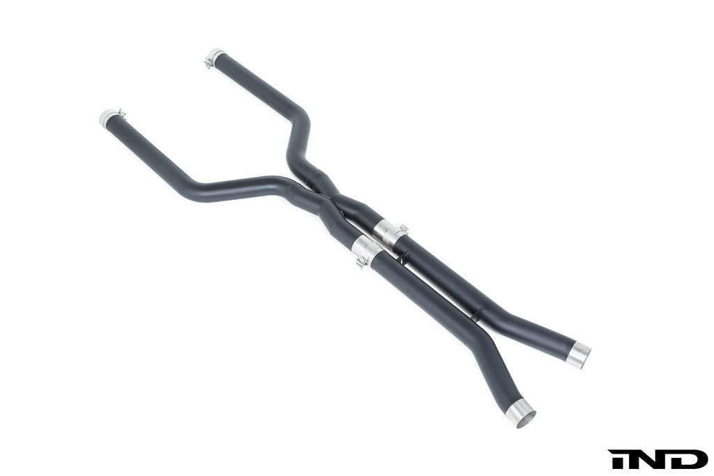 Eisenmann F95 X5M / F96 X6M Center Pipe Set - Non-Resonated