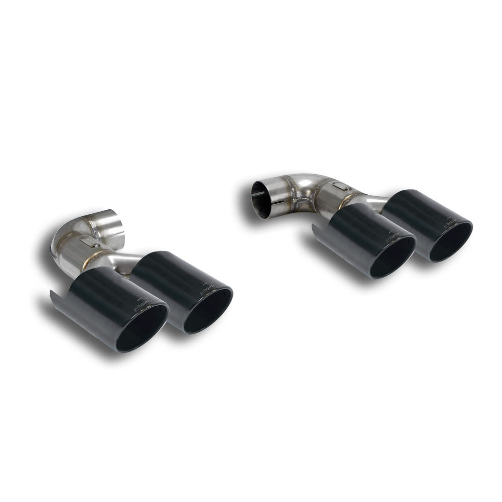 Supersprint BMW F85 X5M / F86 X6M Endpipes Kit Oo90 Right- Oo90 Left "Gun Metal Grey"